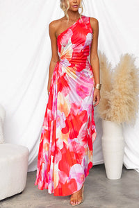 Camila | Pleated Off-the-Shoulder Dress