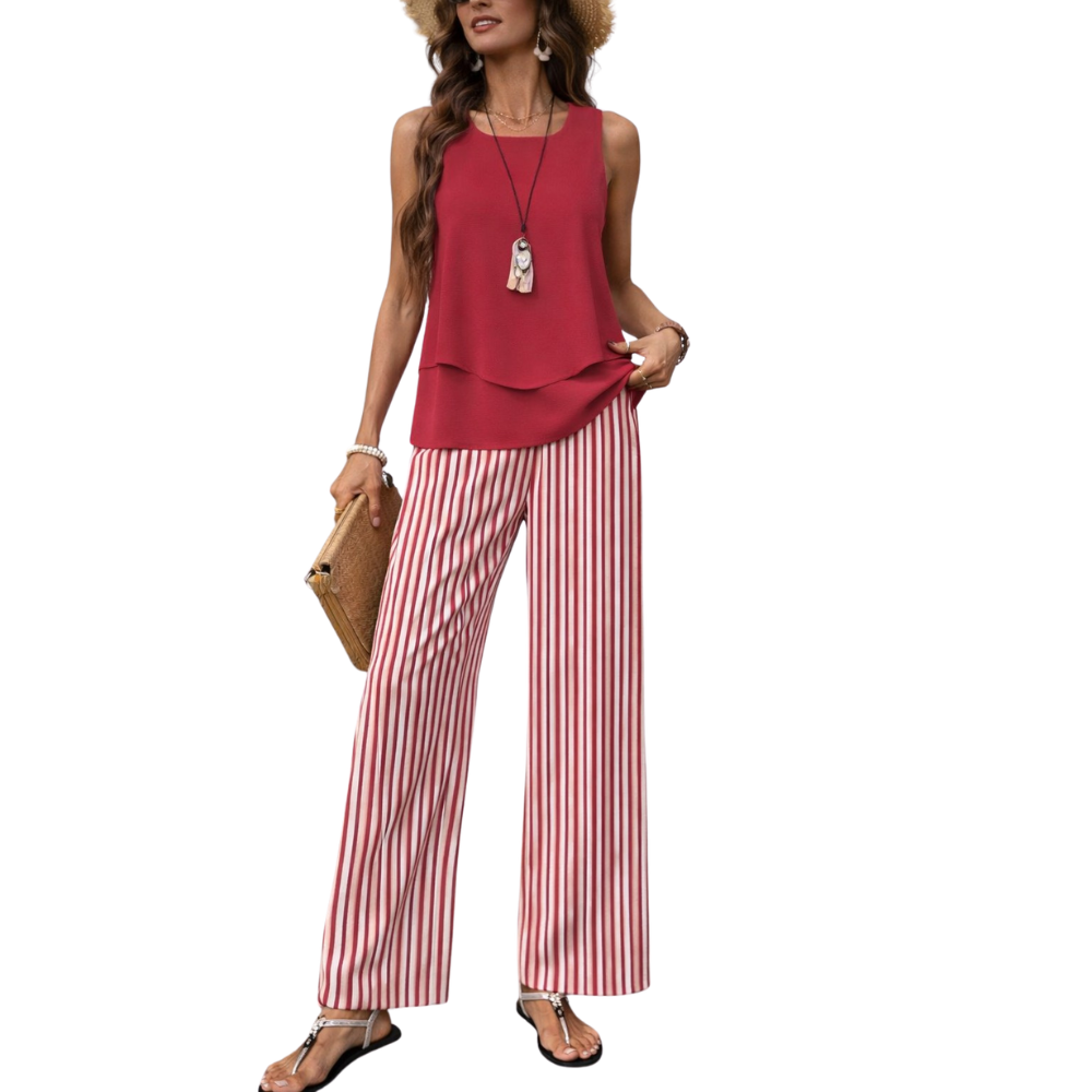 ROSAVIENNE | RIVIERA STRIPED SET