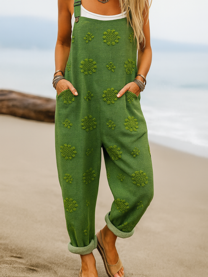 Hailey | Floral Cotton Jumpsuit