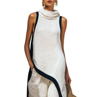 LEONORA | ELEGANT LINEN JUMPSUIT