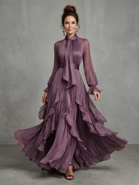 Camila | Tie-Neck Maxi Dress