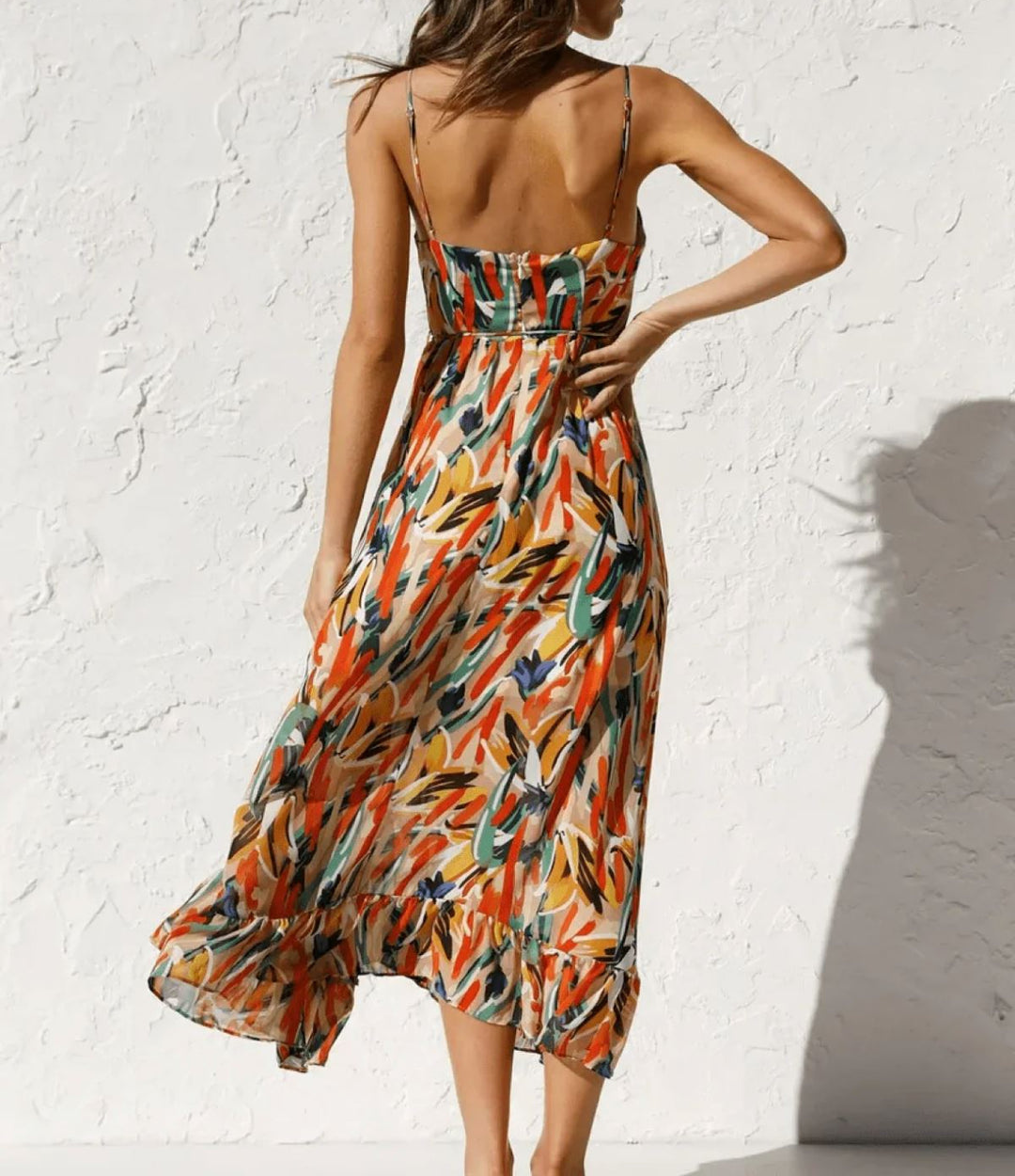 Jasmine | Shimmering Midi Dress