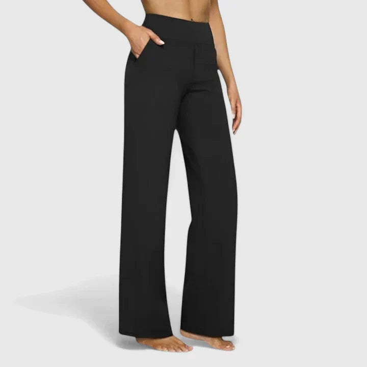 Camila | Drawstring-Waist Wide-Leg Pants