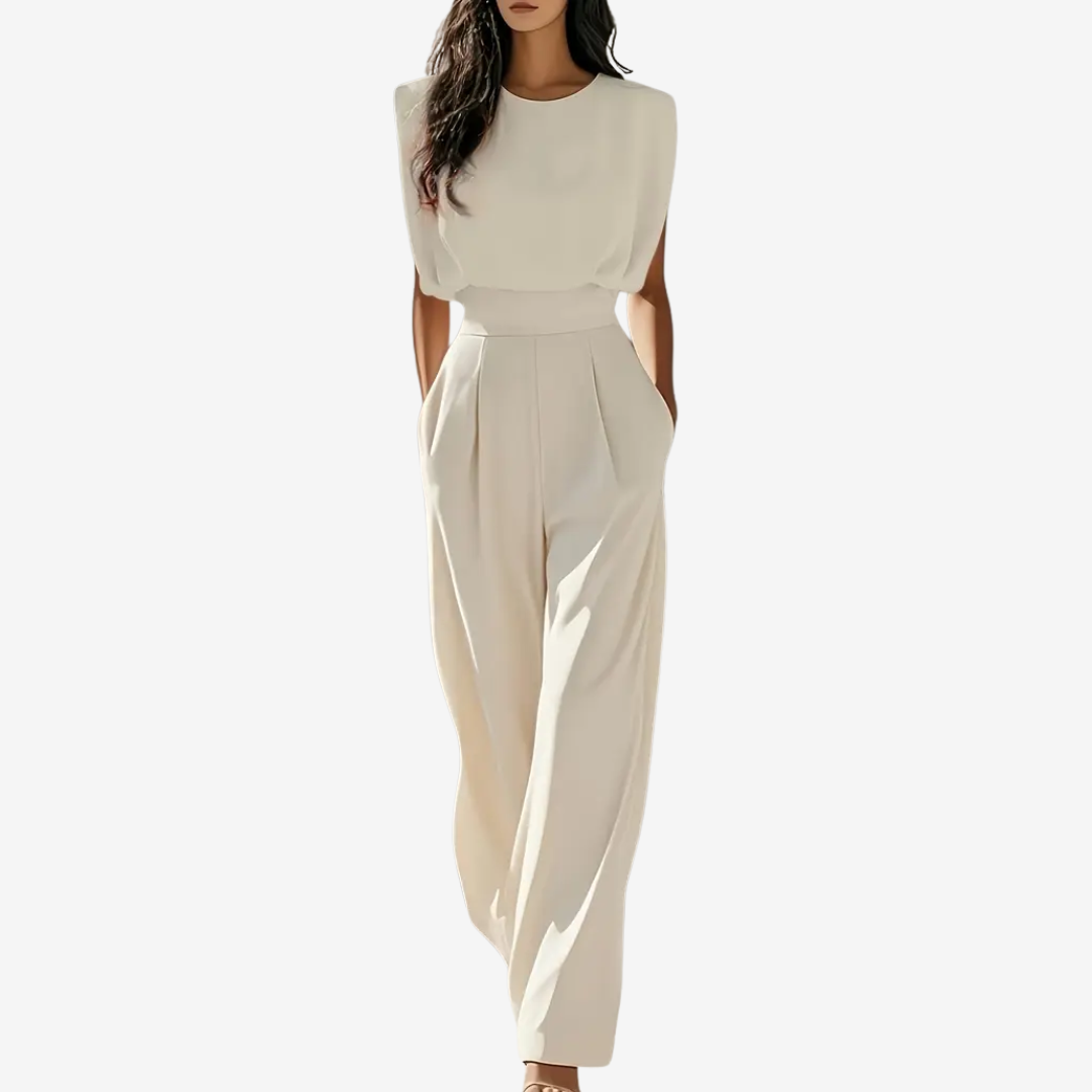 Maya | Jumpsuit with Belted Waist