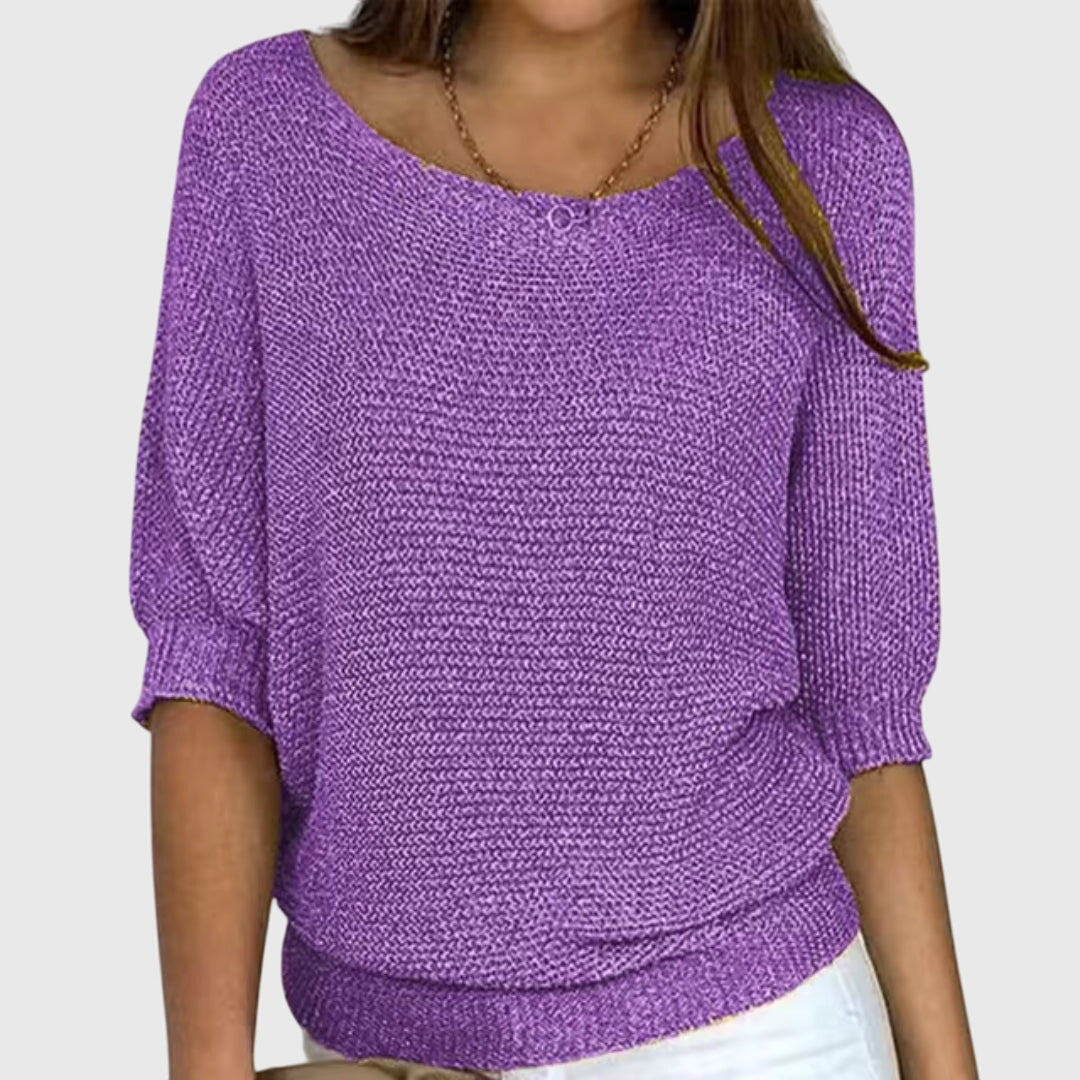 Relaxed-Fit Knit Sweater