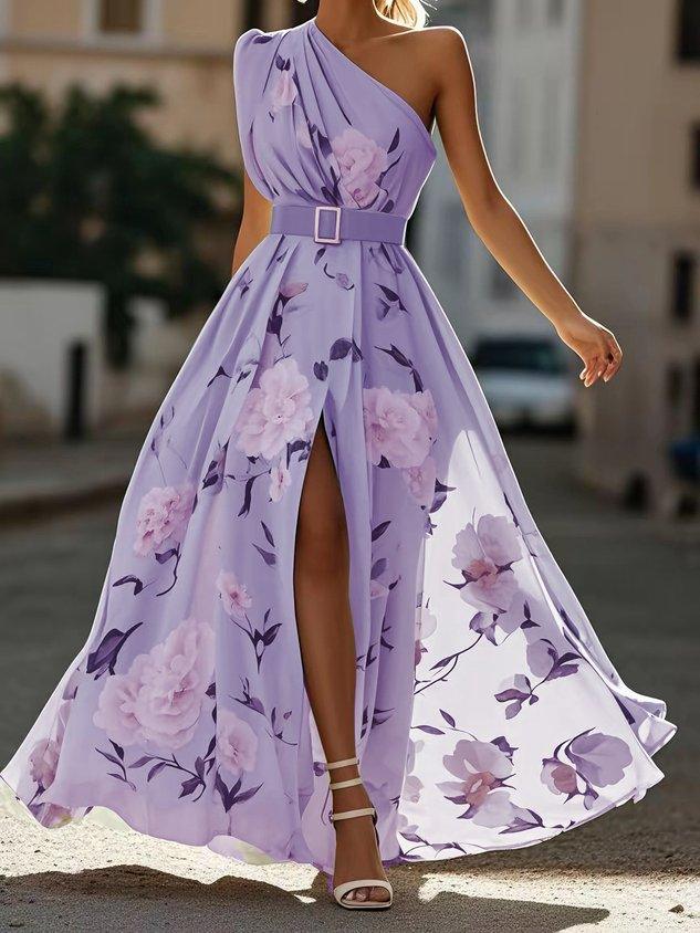 Harper | Floral Chiffon Maxi Dress