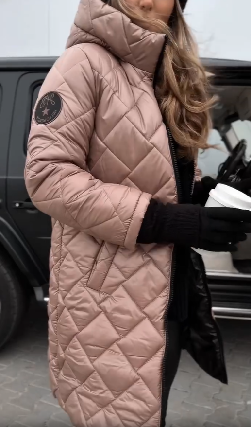 Quilted Hooded Jacket