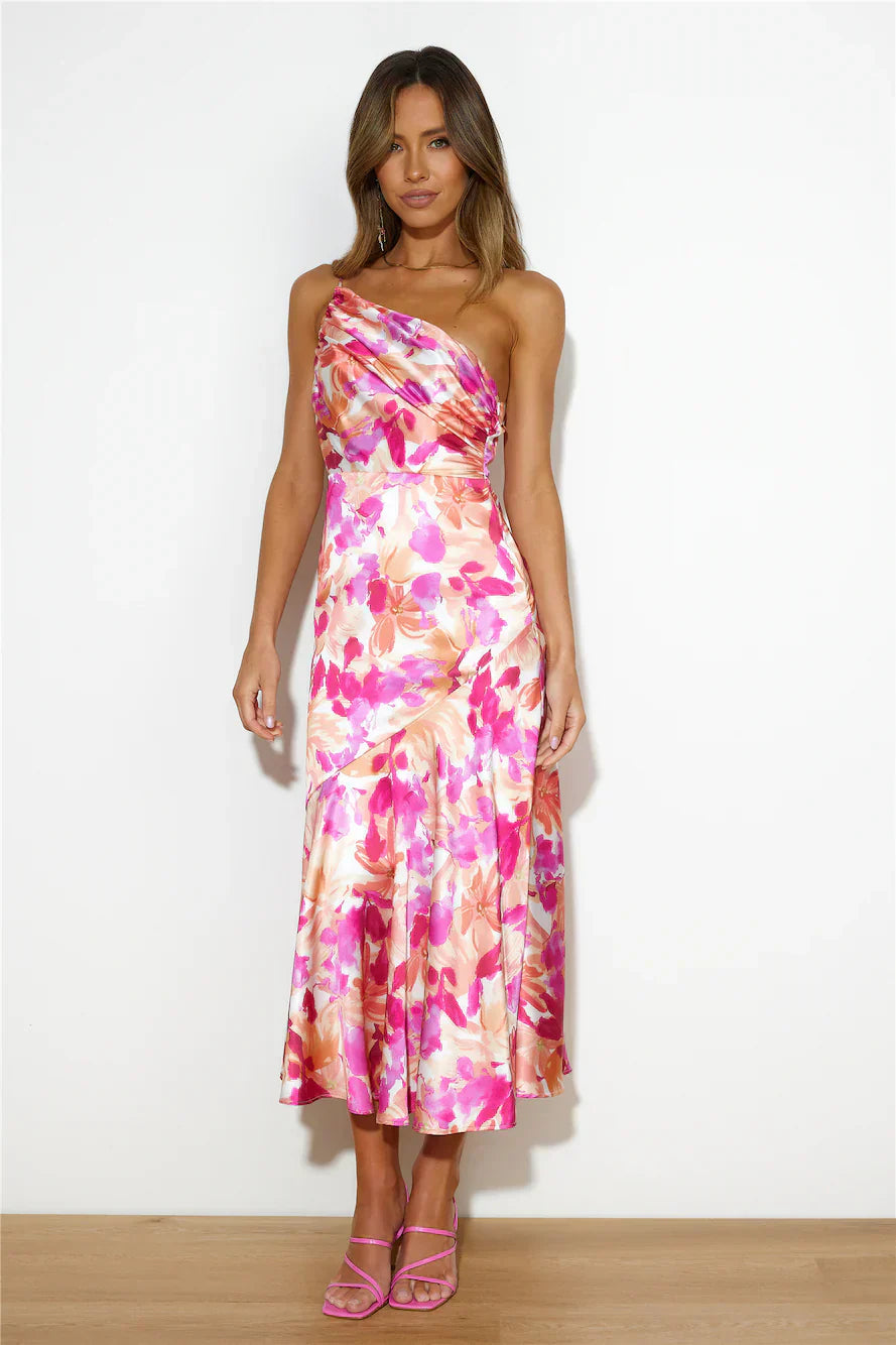 Camila | One-Shoulder Maxi Dress