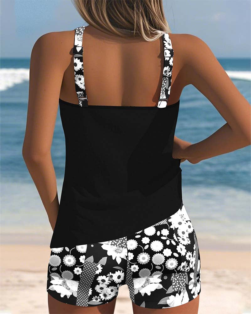Naomi | Swimsuit Set, Quick-Dry Tank & Shorts