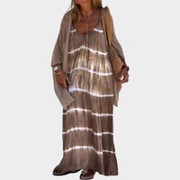Harper | Tie-Dye Maxi Dress Set