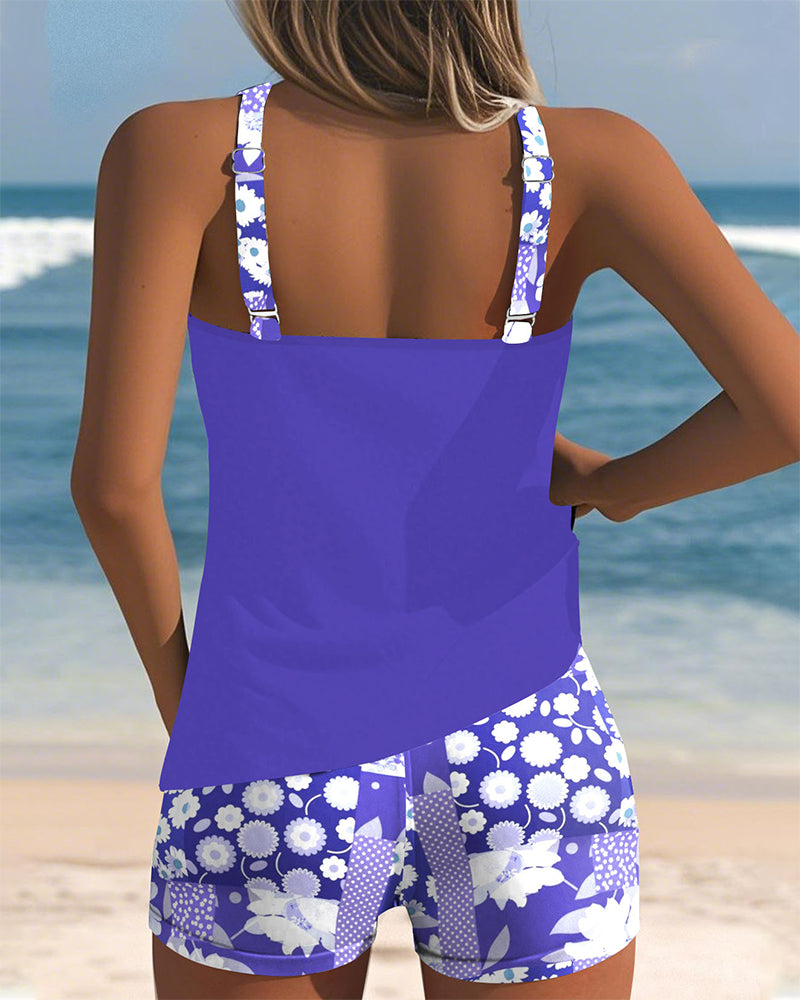 Naomi | Swimsuit Set, Quick-Dry Tank & Shorts