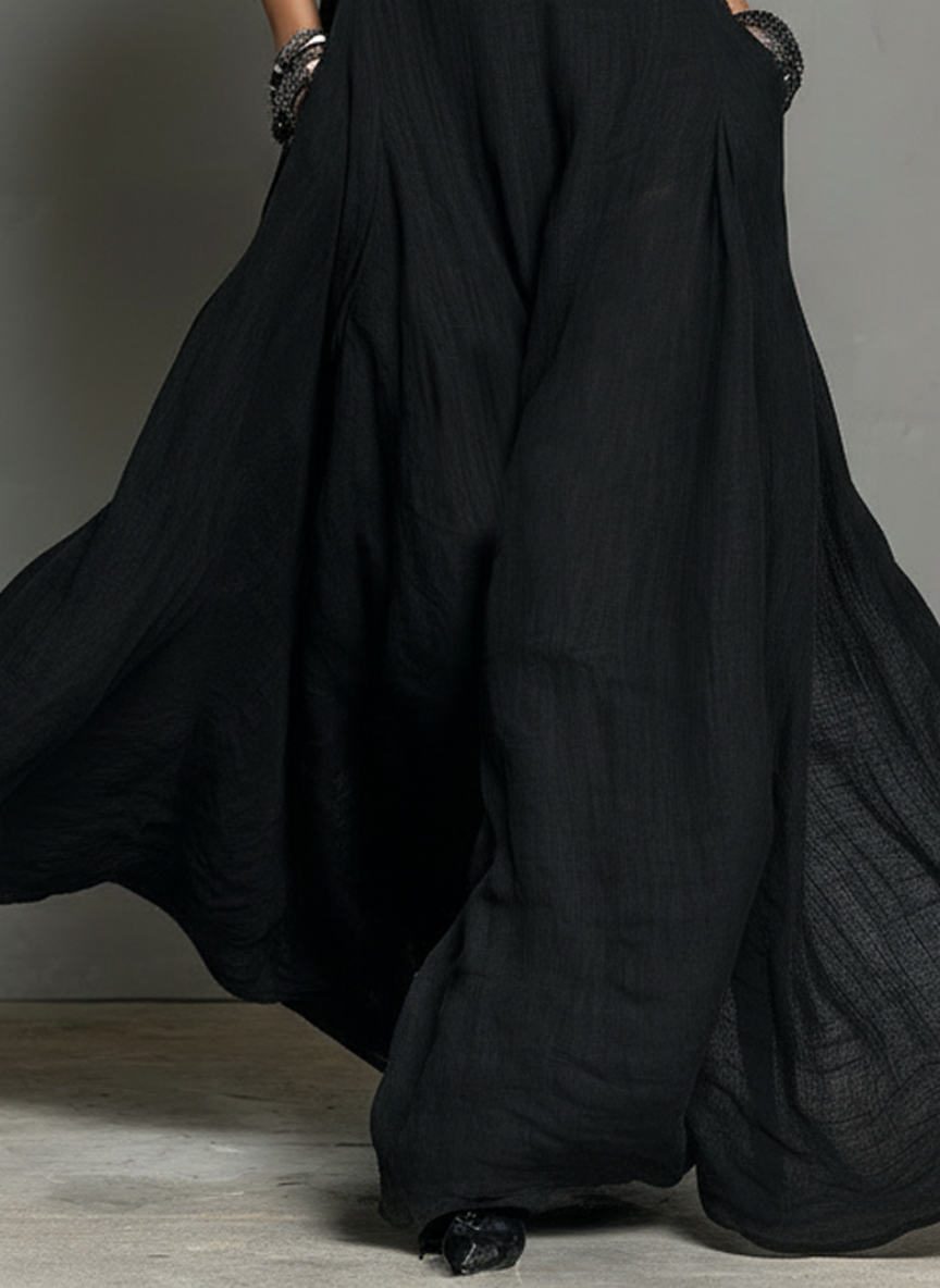 Harper | Linen Blend Maxi Dress