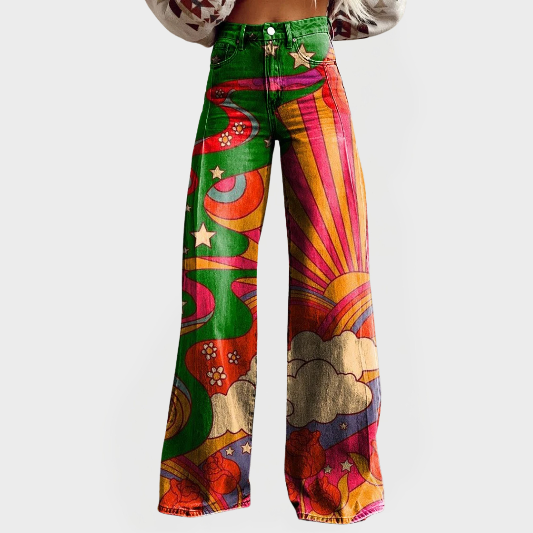 Fashionable Wide Leg Jeans