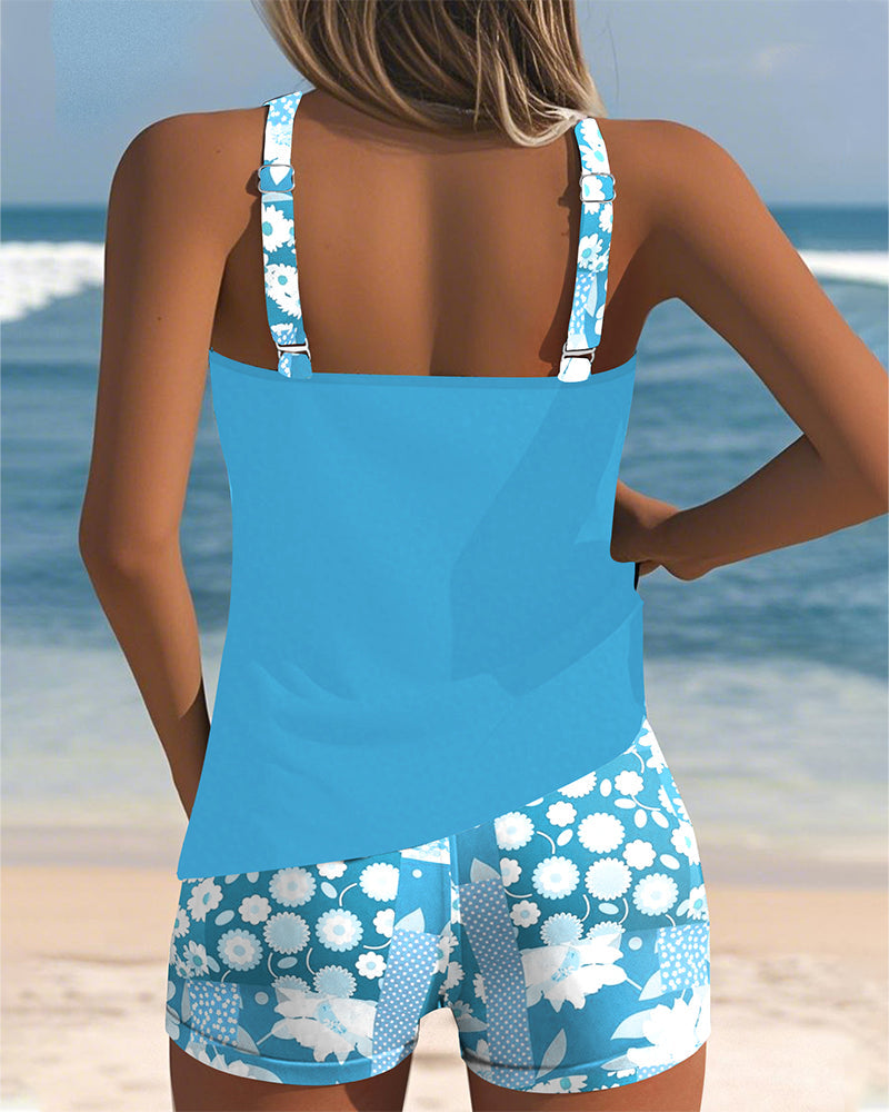 Naomi | Swimsuit Set, Quick-Dry Tank & Shorts