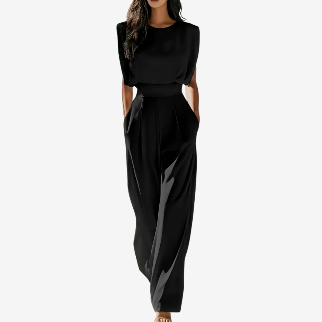Maya | Jumpsuit with Belted Waist
