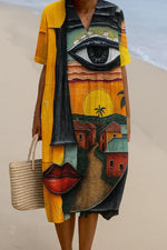 ELARA™ | ARTISTICALLY INSPIRED DRESS