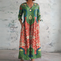 Ivy | Tapestry Floral Maxi Dress