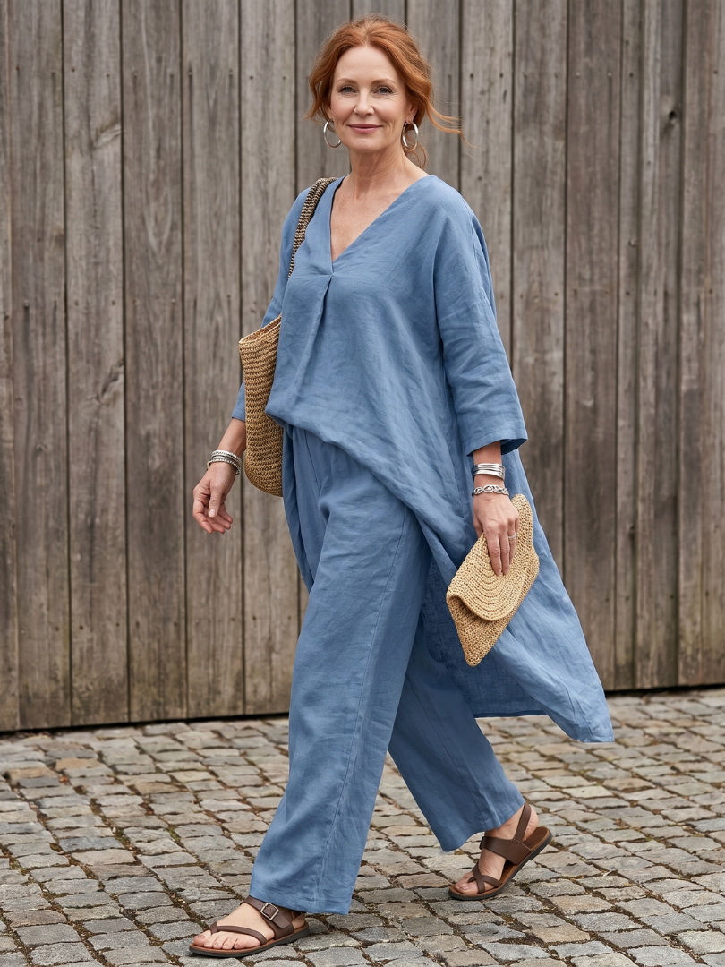Mireille | Tunic Top Set