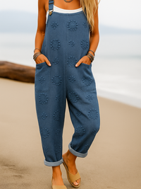 Hailey | Floral Cotton Jumpsuit
