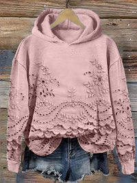 Imani | Embroidered Long-Sleeve Hoodie