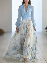 M&H | Floral Print Maxi Dress