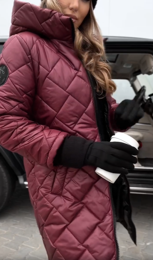 Quilted Hooded Jacket