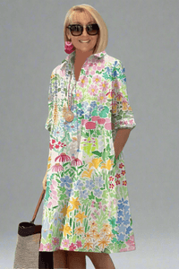 Paige | Carefree and Elegant Midi Dress