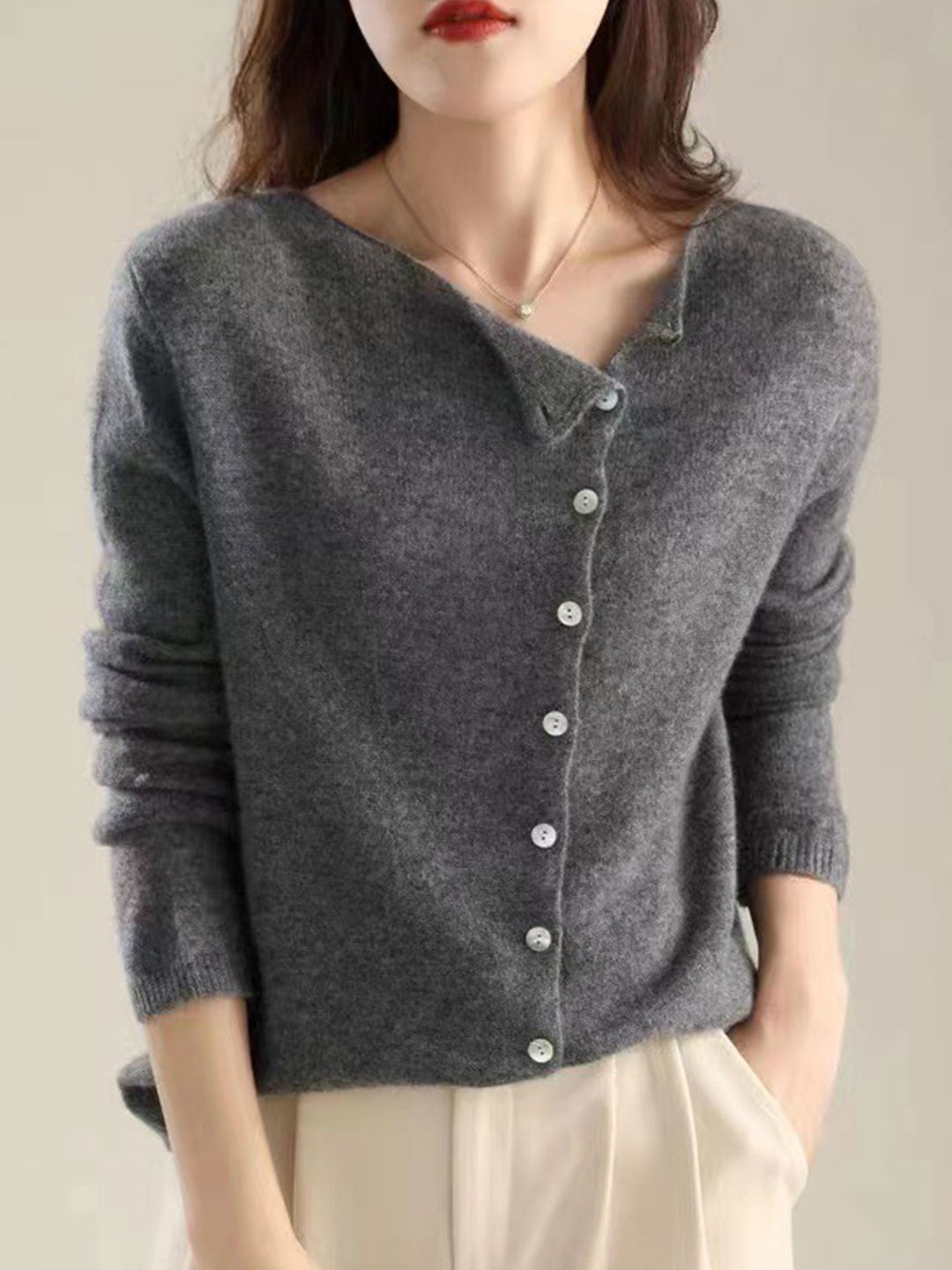 Imani | Button-Front Cardigan