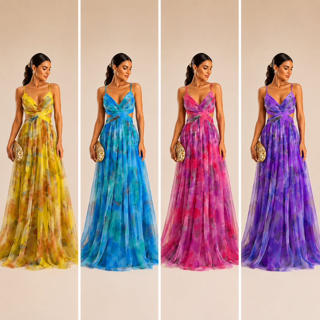 Maxi | Floral Elegance Dress