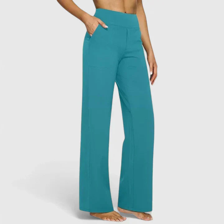 Camila | Drawstring-Waist Wide-Leg Pants