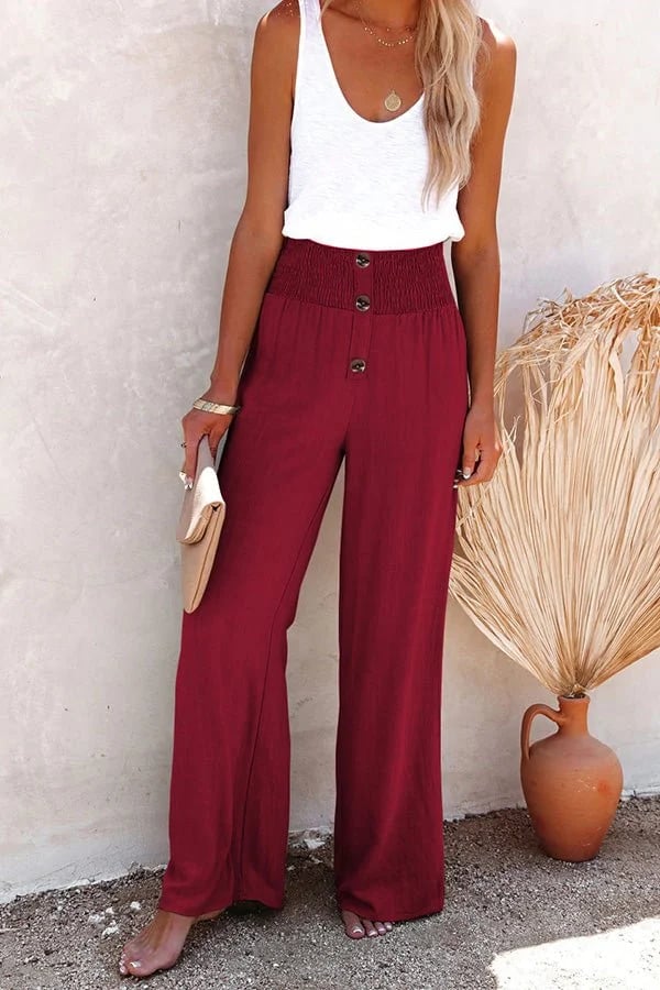 Evelyn | High-Waisted Relaxed Pants