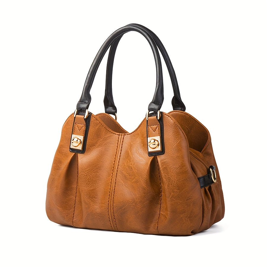 Zoe - Vintage 4-Piece Leather Bag Set