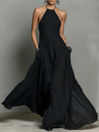 Harper | Linen Blend Maxi Dress