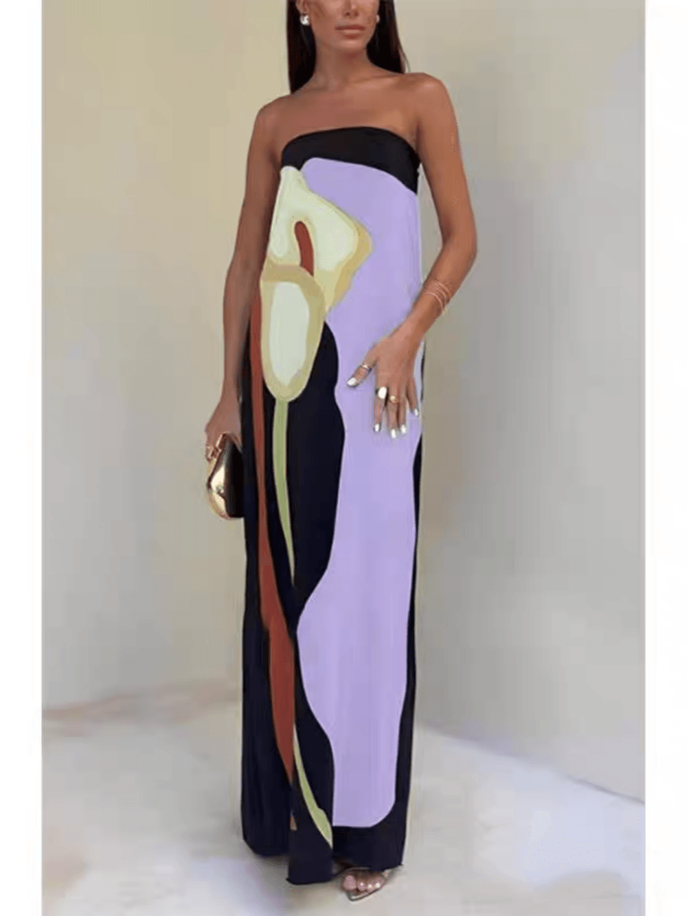 M&H | Strapless Maxi Dress