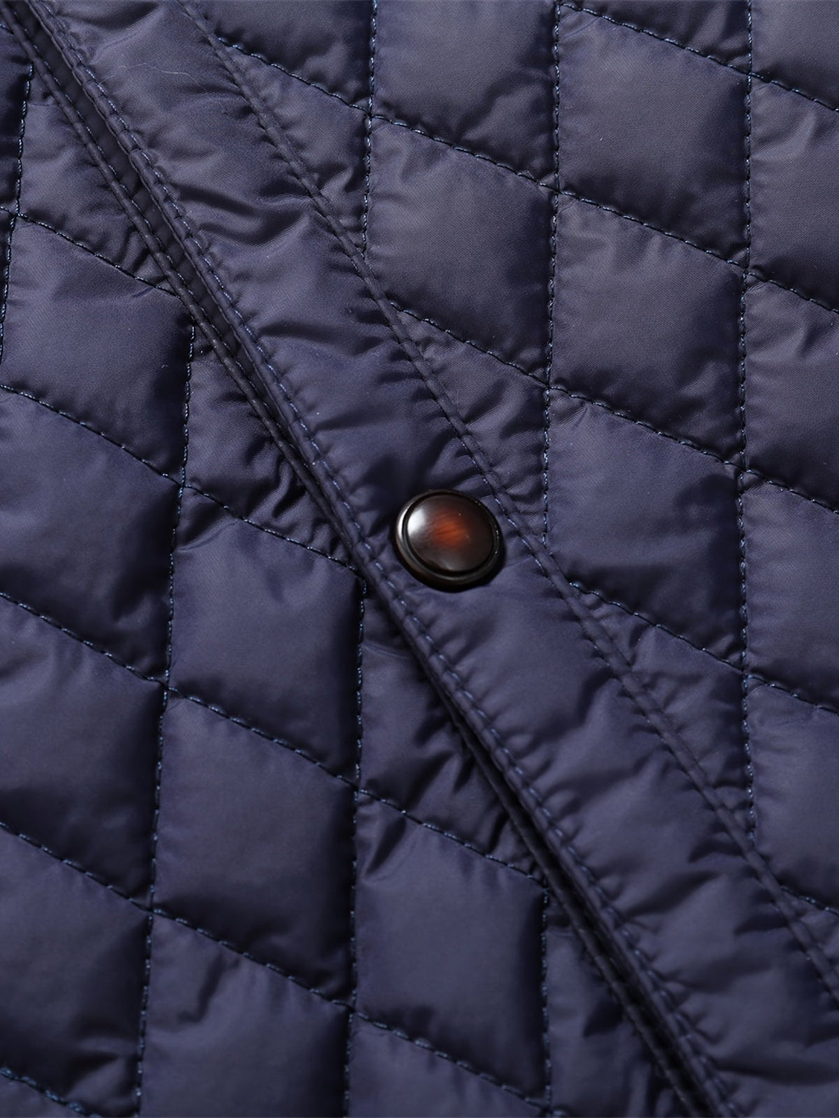 Nigel | Textured Quilted Stand-Collar Jacket