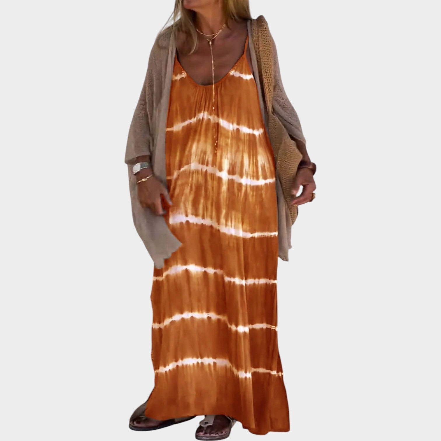 Harper | Tie-Dye Maxi Dress Set