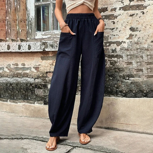 Marisol | Fluid Draped Pants