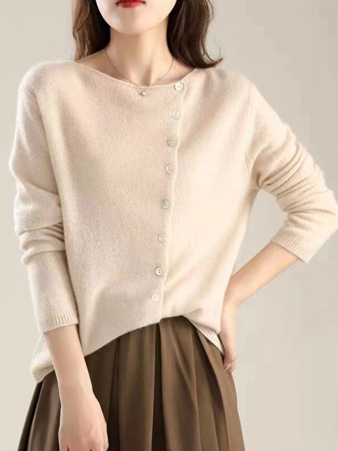 Imani | Button-Front Cardigan