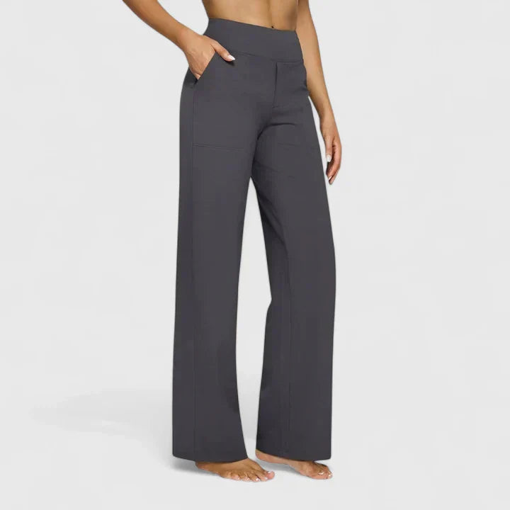 Camila | Drawstring-Waist Wide-Leg Pants