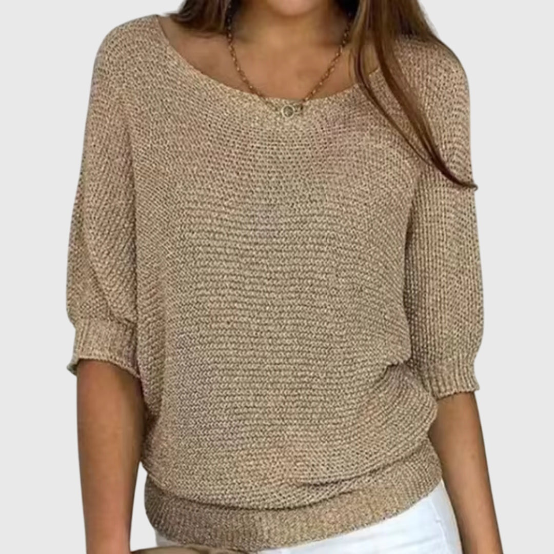 Relaxed-Fit Knit Sweater