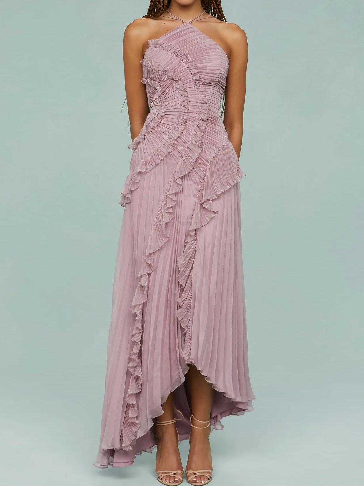 M&H | Pleated Maxi Dress