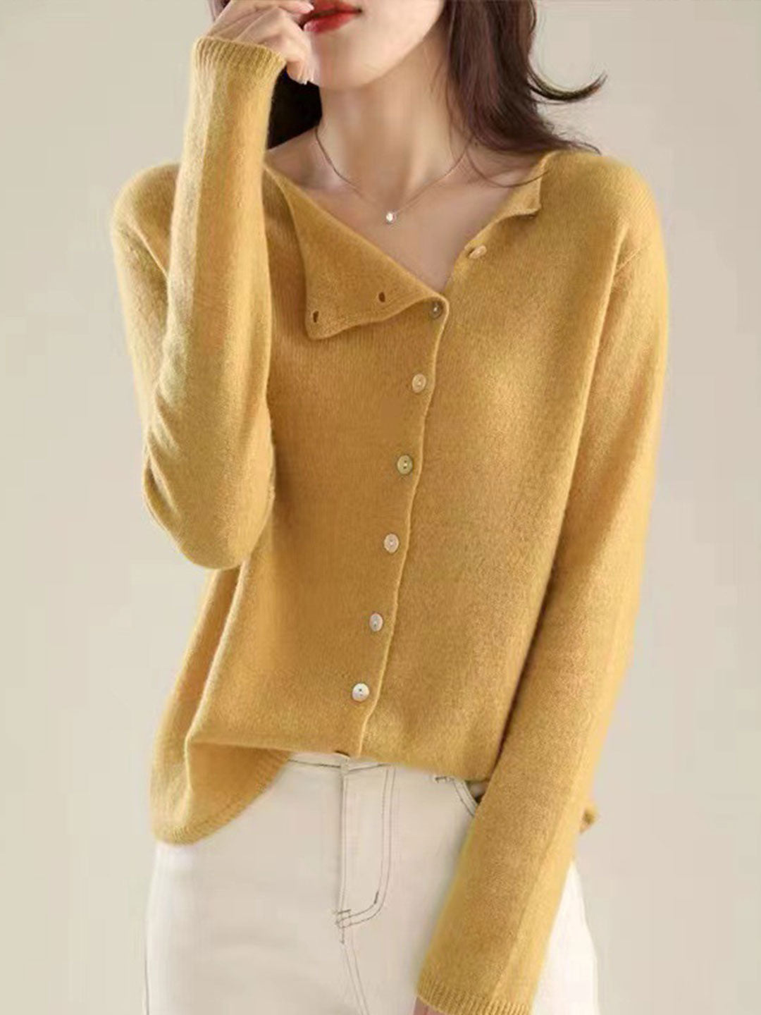 Imani | Button-Front Cardigan