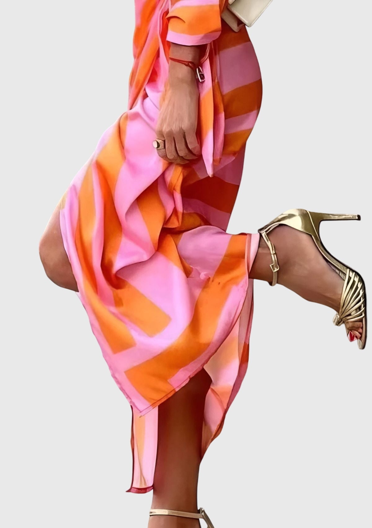 Harper | Printed Wrap Dress