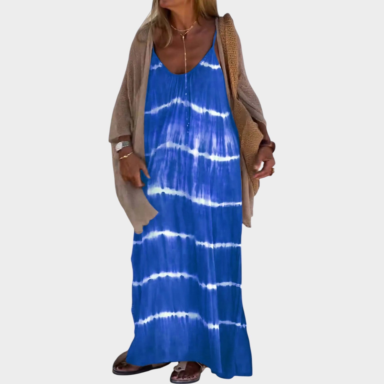Harper | Tie-Dye Maxi Dress Set