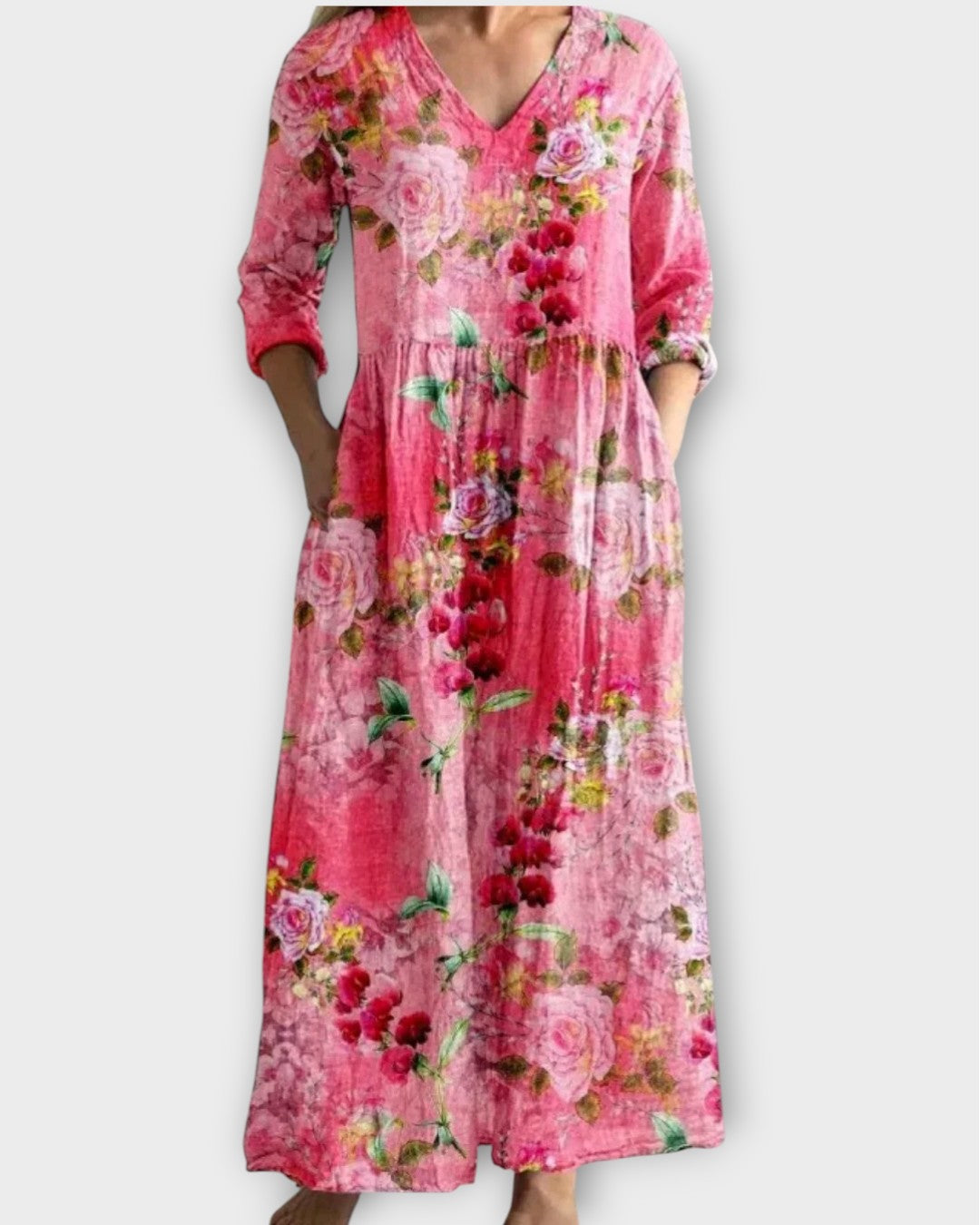 Nadia | Maxi Dress - Vintage Floral