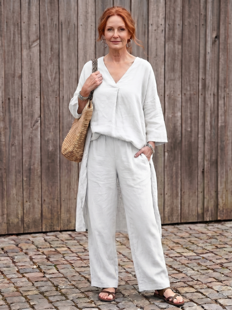 Mireille | Tunic Top Set