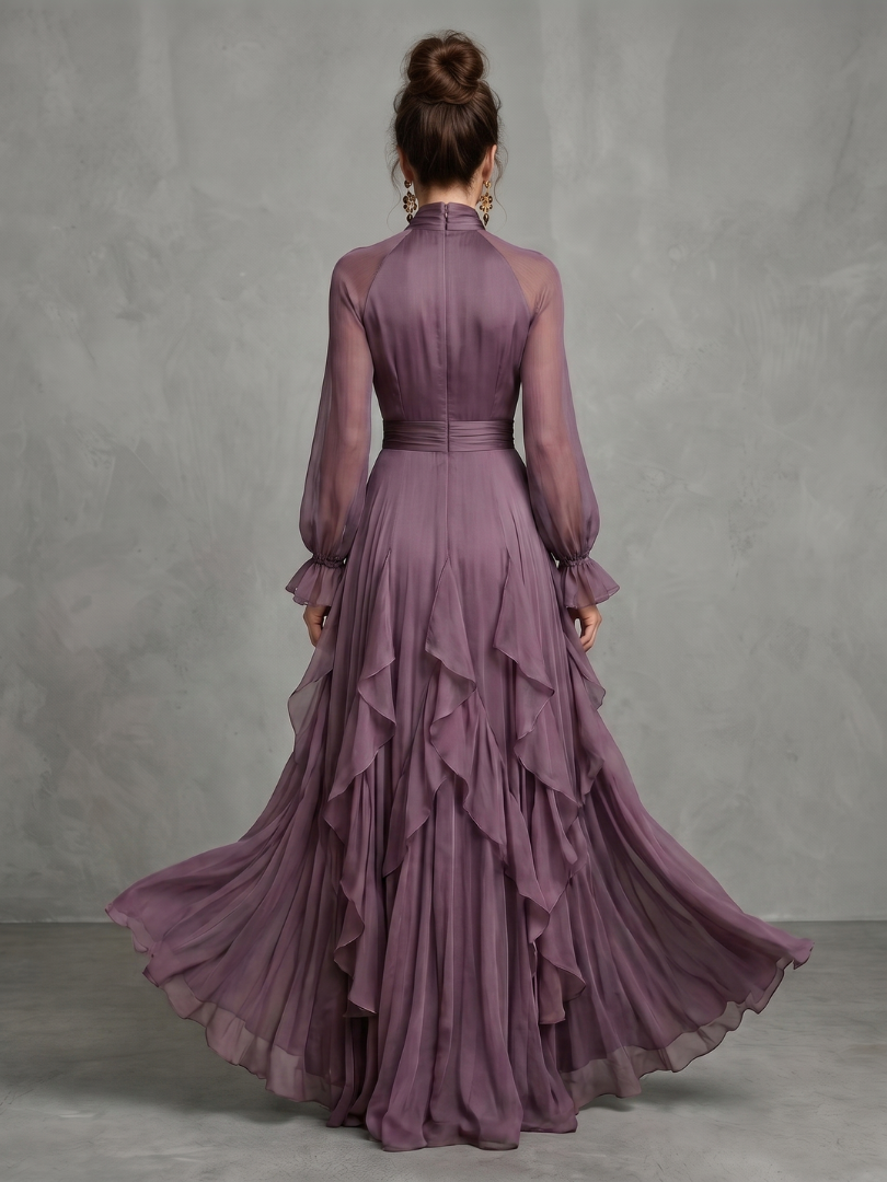 Camila | Tie-Neck Maxi Dress
