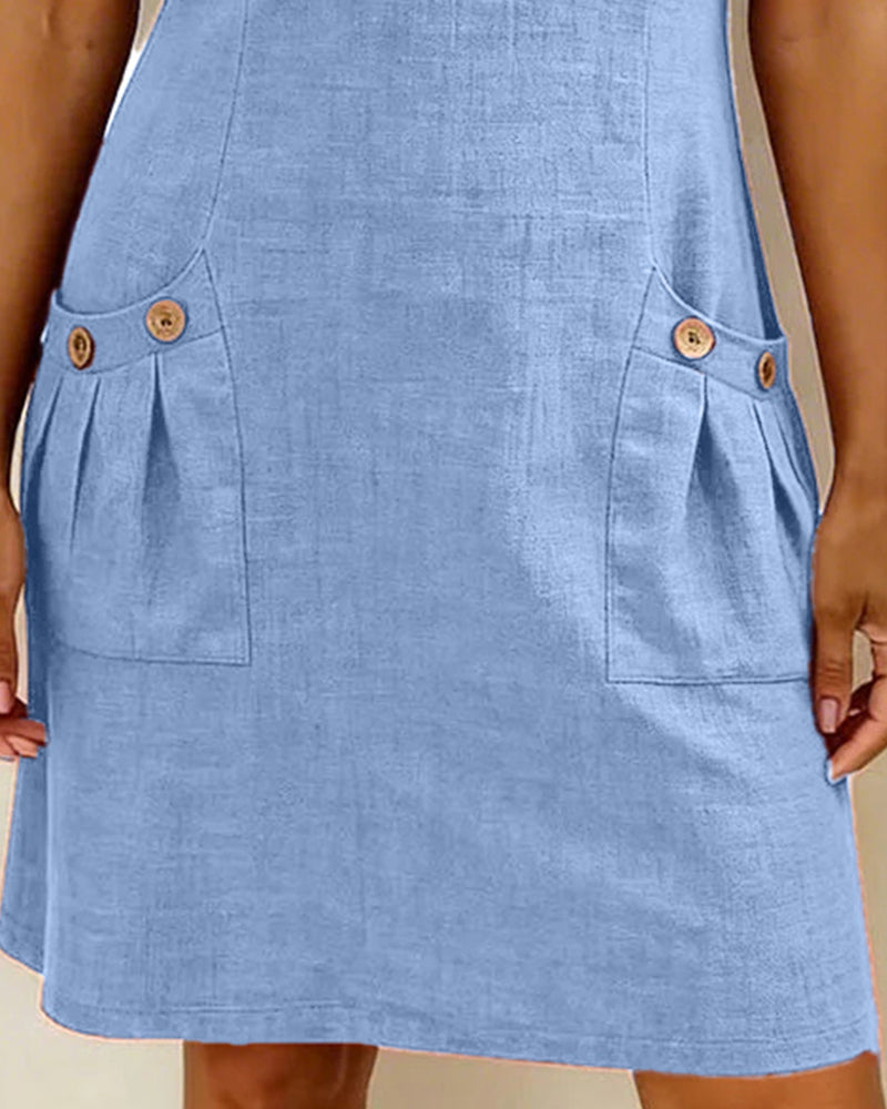 Scarlett | Cotton-Linen Dress