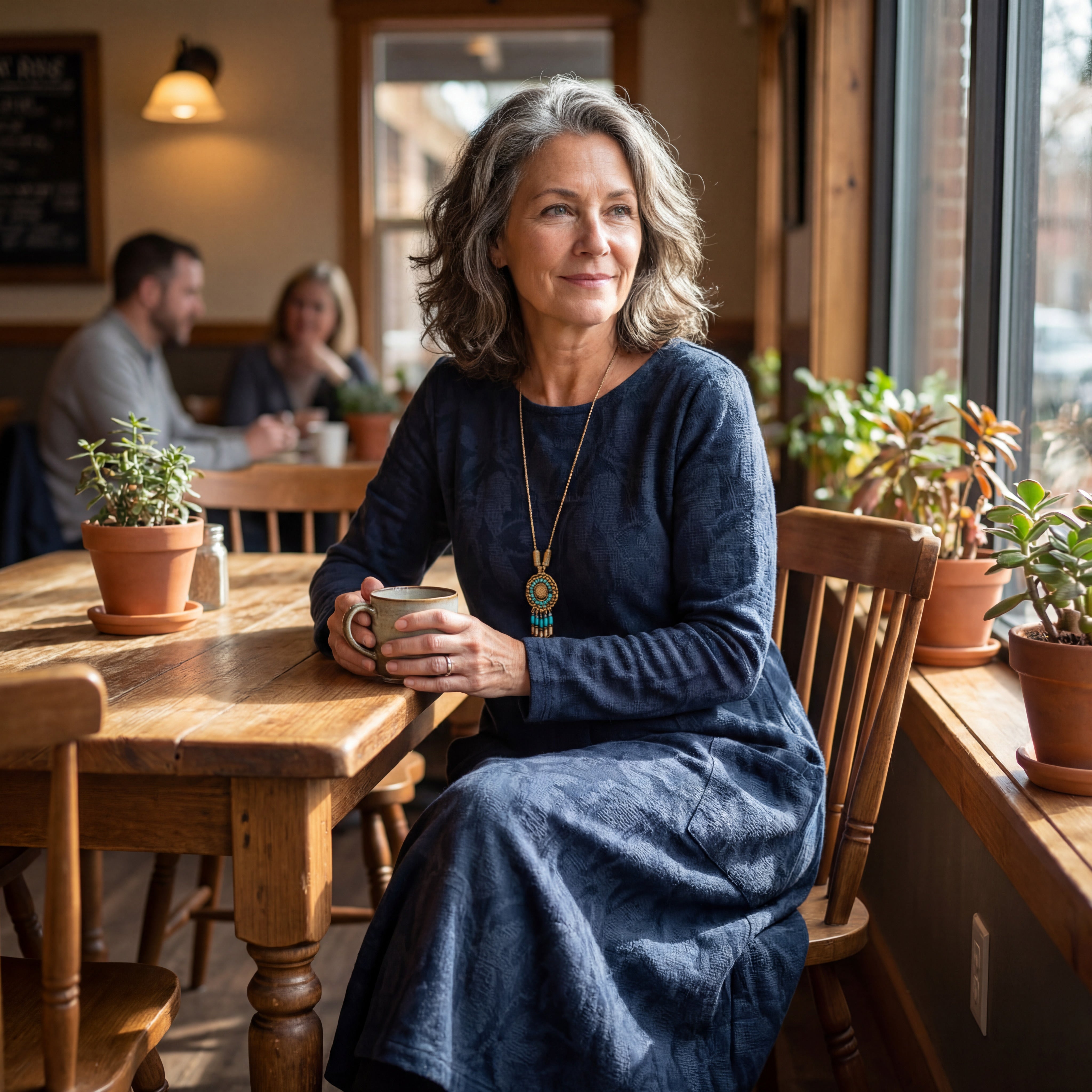 Long-Sleeve Winter Dress