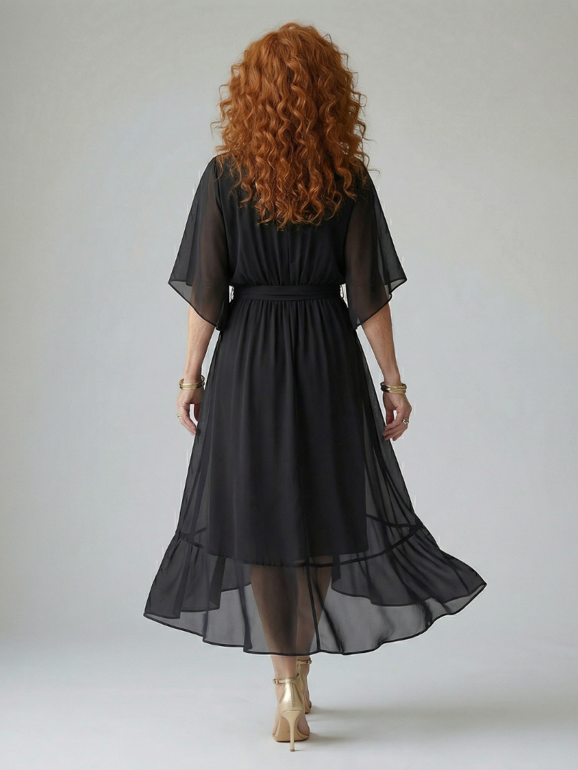 Sienna | Tie-Waist Midi Dress